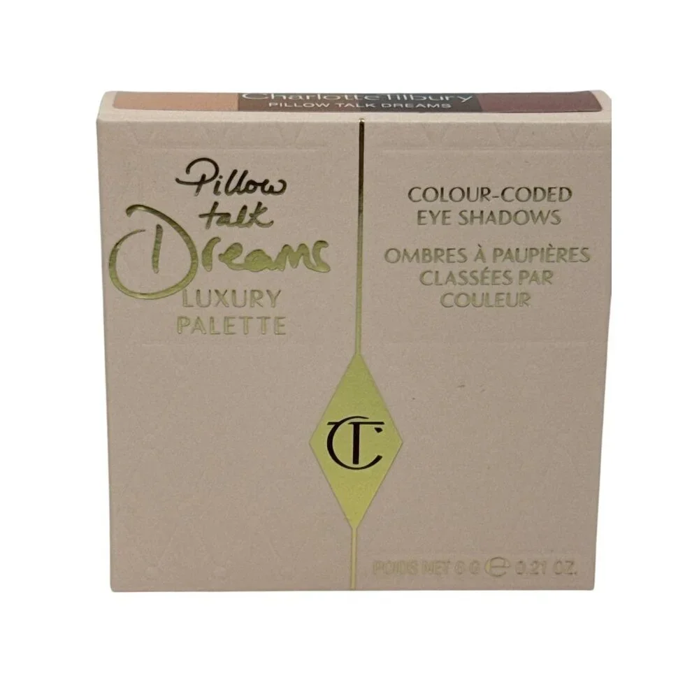 Charlotte Tilbry Pillow Talk Dreams Eyeshadow Palette Shimmer Finish 4 Shades